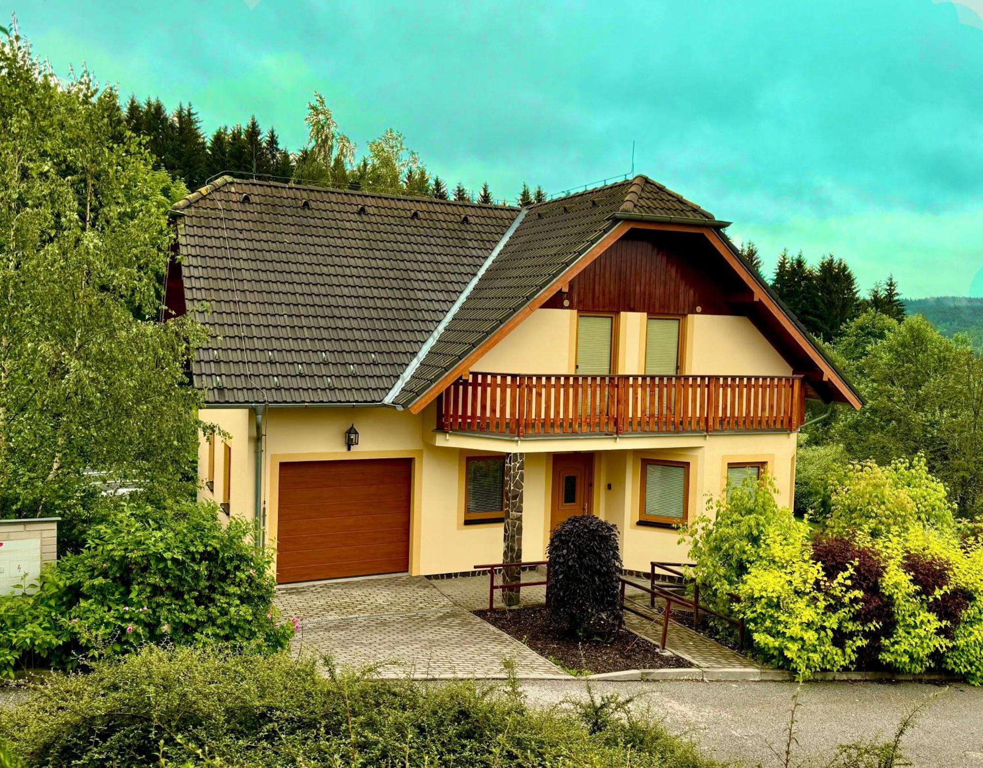 Villa Slupecna Lipno nad Vltavou Buitenkant foto